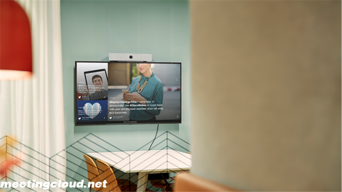 帶有 Cisco Webex Room USB 的屏幕數(shù)字標牌